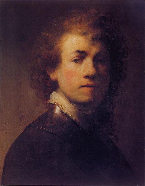 REMBRANDT Harmenszoon van Rijn Self-portrait.